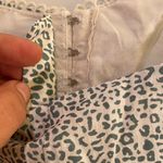 Lush Clothing Lush White and Green Patterned Fabric Photo 7