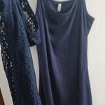 Speechless  Navy Crochet Lace Top Photo 3