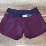 Shorts Womens Lululemon Groovy Run Shorts in Plum Lined Size 4 Photo 2
