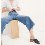 Madewell  Tall Wide Leg Crop Button Fly Jeans 23 Photo 8