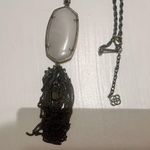 Kendra Scott  Rayne Tan Banded Agate Long Tassel Necklace Photo 6