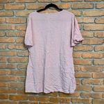 Roxy Dress womens Large Pink Plunge V-Neck Beach Cover Up Mini Flutter Summer Photo 1