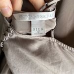 Victoria's Secret Victoria’s Secret 100% Silk Slip Dress Taupe Size M Photo 6