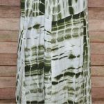 Soft Surroundings Melody Maxi Dress Green Tie Dye Dress Plus Size 1X Boho Casual Photo 5