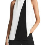 Reiss NWT  Sharon Black White
Colorblock
Sleeveless Top Sz 2 $210 Photo 0