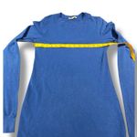 Cotton Citizen  Revolve Size M Royal‎ Blue Soft Stretch Long Sleeve Mini Dress Photo 4