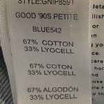 Good American Good 90s Icon Jeans Light Wash Distressed Crop Mid Rise Size 2 Photo 4