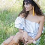 NEW! BOHO Rose Gold Geometric and Yellow Fringe Tassel Earrings Photo 9