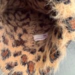 SO  winter Fuzzy Leopard Print Hat Photo 2