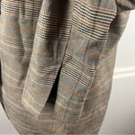 Free People  Rianne Plaid Single Button Blazer puff sleeve Size Large Photo 5