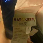 May Queen Couture Two Pieces Short Prom Dress With Precious Beads. Pink Size 8 Photo 1