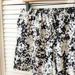 Jessica Simpson Black Floral Summer Shorts - Medium Photo 1