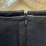 Denim Shift Mini Dress Women’s Size 10 Zip Pockets Casual Workwear Blue Photo 2