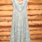 LARA Off the Shoulder A Line Gown Dress Green Size 16 Photo 4