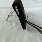 Kate Spade New York Purse Black Glitter Odette Wristlet Detachable Strap Wallet Photo 1
