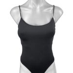 ZARA Women's Black Sleeveless Cami Camisole One Piece Thong Bodysuit Tank Top S Photo 0