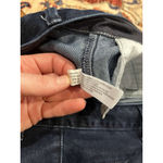 Banana Republic  Classic Wide Leg Flare Jeans Women Dark Blue Pleated High Rise Photo 7