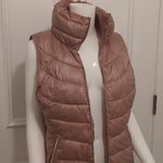 Calvin Klein  Metallic Rose Gold Puffer Vest SIZE S Photo 2