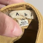 CAbi  Women's Size 14 Gold Dress Pants Straight Leg Casual Photo 7