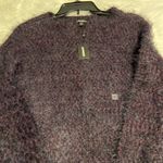 EXPRESS  Sweater size S  length 29” bust 36” color black purple see picture Photo 12