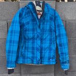 Columbia  Blue Plaid Omni-Heat Ski & Snow Jacket Coat M Photo 0