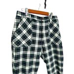 Urban Outfitters Plaid High Waisted Straight Crop Pants Size Academia Preppy Photo 1
