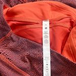Lululemon Invigorate High Rise Crop 8 23” Crackle Glaze Vintage Orange Larkspur Photo 9