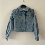 Ganni Light Blue Denim Jacket NWT Photo 3