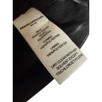 Amanda Uprichard  Bonaire Black Faux Leather Bubble Hem Mini Skort Size Small Photo 12