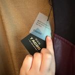 NWT Tagoo Maternity Leggings Over The Belly Pregnancy Pants with Pockets Small Purple Photo 2