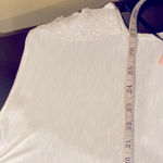 Juicy Couture  Sequin Short Sleeve Tunic Top, White, XL NWT Photo 4