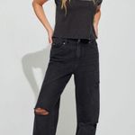 Garage Wide Leg Black Jeans Photo 0