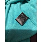 Lafayette 148  Blue 3/4 Sleeve Button Up Cotton Top Photo 5