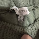 Love Tree  size medium green linen jogger pants Photo 1