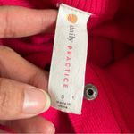 Anthropologie  Daily Practice Pink Belted Oversized Sweater Dress Small Photo 10