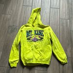 Mt Kane neon yellow hoodie Photo 0