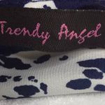 Trendy Angel Blue Tunic Top Size Small Photo 2