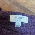 Umgee Purple Ruffle Long Sleeve Top Women's Small Photo 5