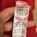 Pretty Little Thing Women’s Red Ruffle Off the Shoulder Leg Slits Maxi Dress Photo 9