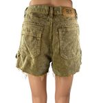 Urban Outfitter BDG Tan Khaki Corduroy High Rise Cut Off Carpenter Shorts Sz 27 Photo 2