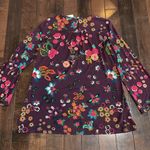 Johnny Was  The Janie Favorite Floral Swing Tunic Top Boho Chic Oversized XXS Photo 8
