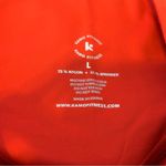 Kamo Fitness NWT Orange High Waisted Leggings Athletic Gym Workout Pants Large Photo 6