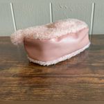 New Rare Vintage Sunlemon Fluffy Tatton Bear From Japan Zip Plush Pouch Bag Pink Photo 4