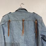 Trash Denim Vintage Western Jean Jacket Sz XL Blue Photo 5