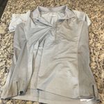 Columbia Light Gray Striped Shirt Photo 0