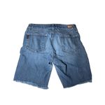 Paige Monte Boot Cutoff Shorts 30 Y2K Denimcore Raw Hem Made in USA Denimcore Photo 1