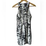 Cynthia Rowley Women’s Abstract Pattern Black White Lined Linen Dress Size 4 Photo 2
