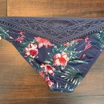 Roxy NWT  Dark Blue Arizona Dream 70's Bikini Bottoms Photo 3