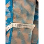 Free People FP Movement Womens Shorts Blue Paddle On Geometric Hi Rise Stretch Casual Small Photo 7