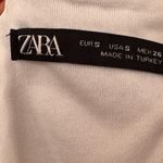 ZARA White Midi Dress with cut outs - Size Medium Photo 3